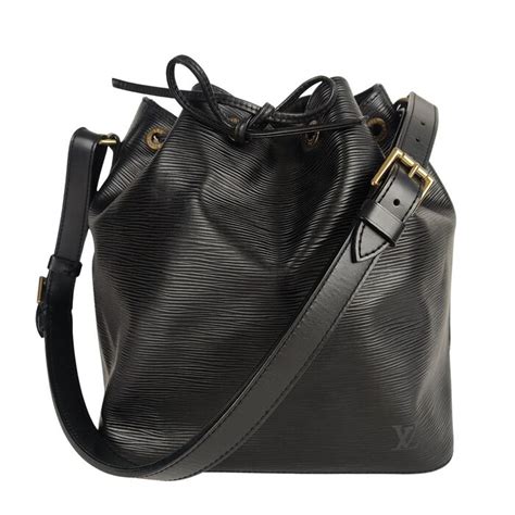 borsa louis vuitton tracolla nera|Borsa Louis Vuitton Noé 389890 .